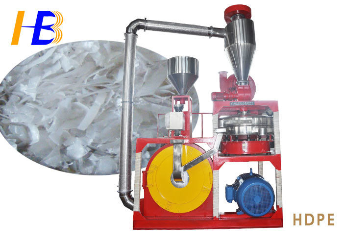 Film HDPE Plastic Pulverizing Machine For HDPE Scraps Granules Pulverizing